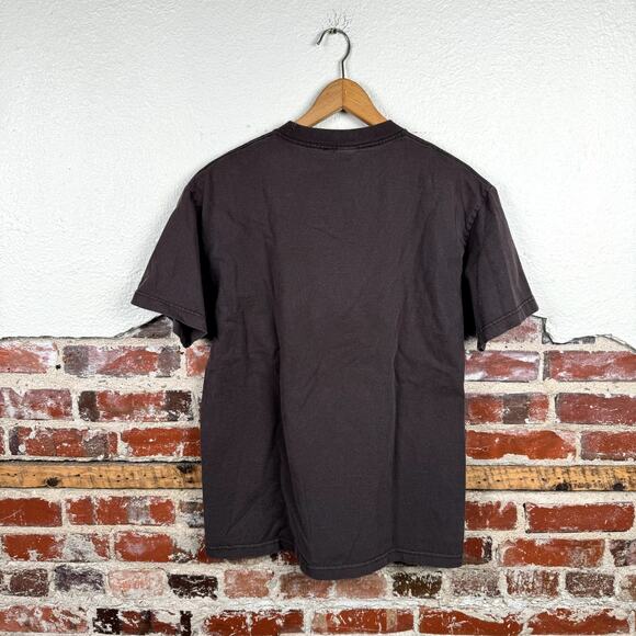 Vintage DVS Shoe Company Shirt Size XL Brown Short Sleeve Skateboarding Y2K - Picture 6 of 6